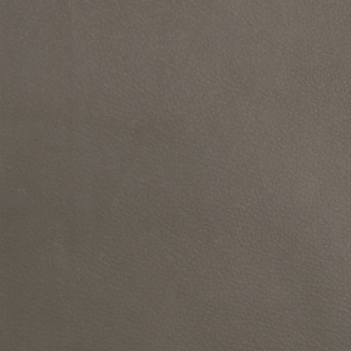 fodskammel 45x29,5x35 cm kunstlæder grå