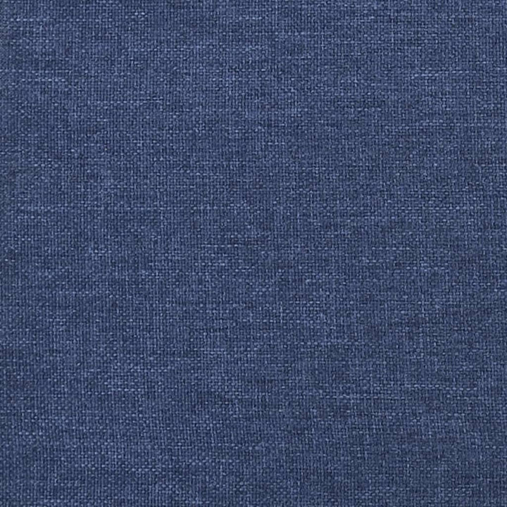 fodskammel 45x29,5x35 cm stof blå