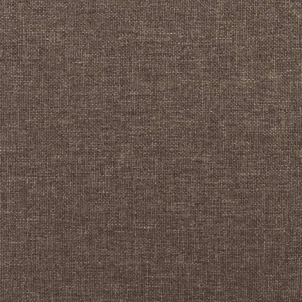 fodskammel 45x29,5x35 cm stof gråbrun