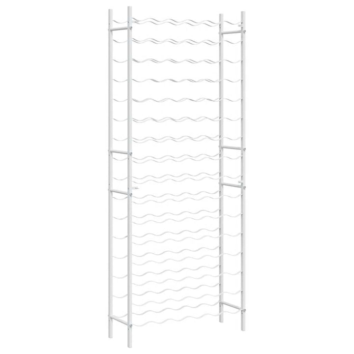 vinreol til 96 flasker metal hvid