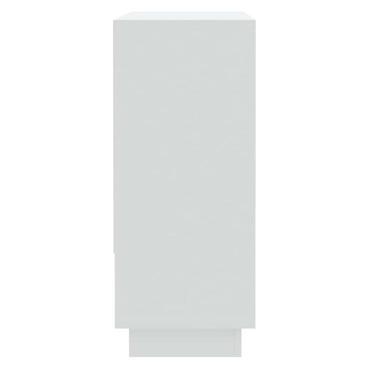 skænk 97x31x75 cm konstrueret træ hvid