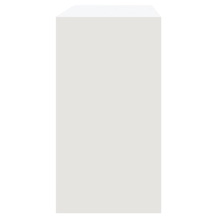 konsolbord 89x41x76,5 cm konstrueret træ hvid
