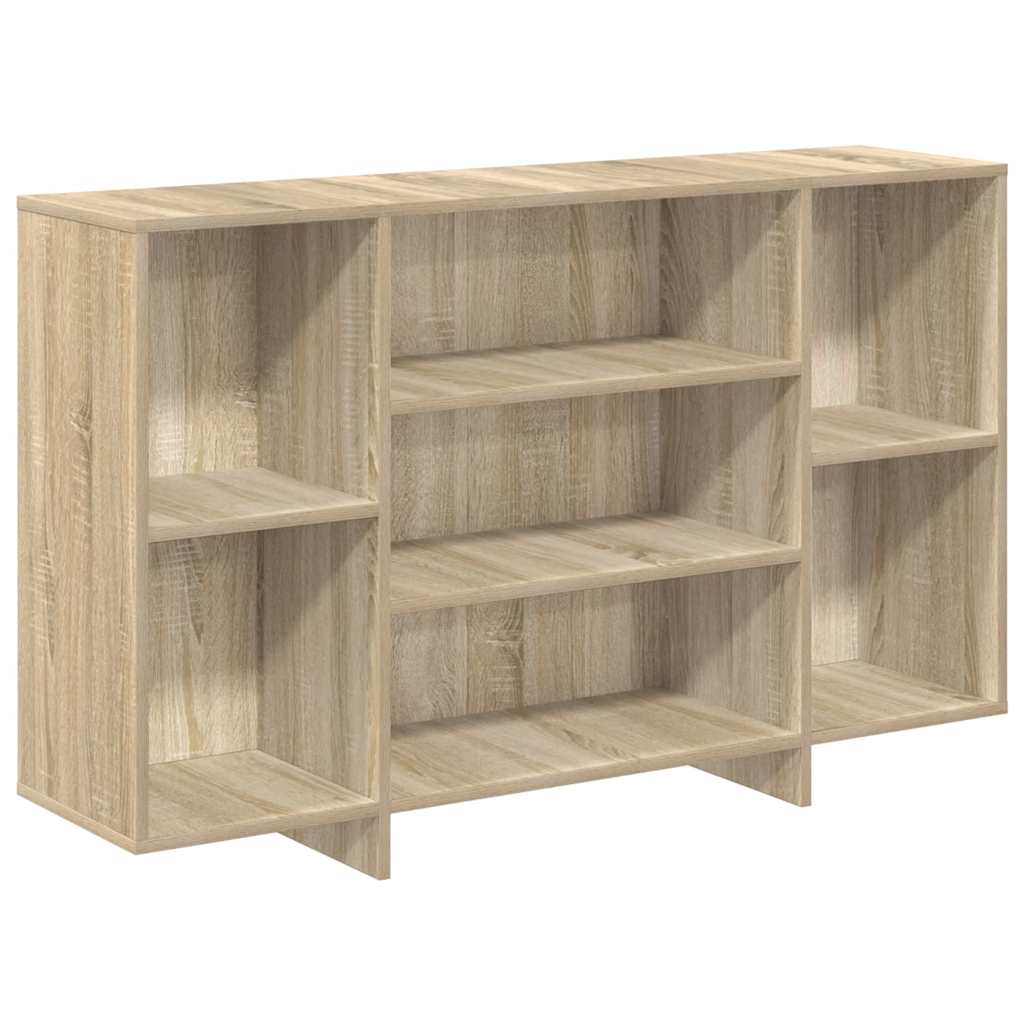 skænk 120x30x75 cm konstrueret træ sonoma-eg
