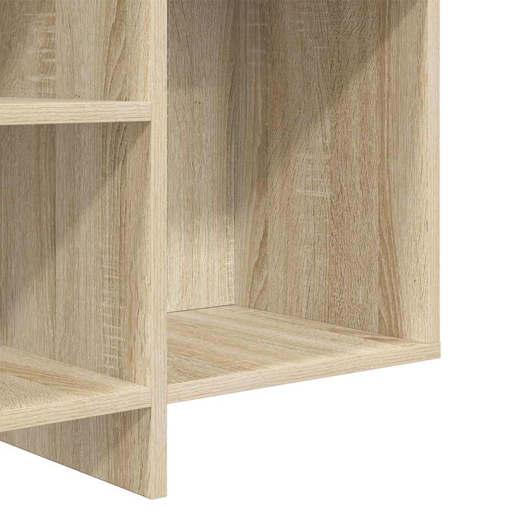 skænk 120x30x75 cm konstrueret træ sonoma-eg