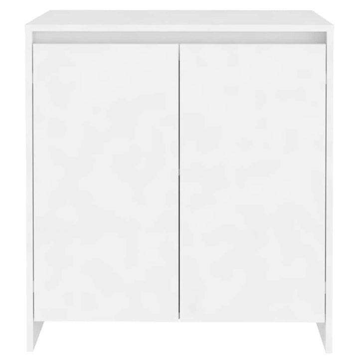 skænk 70x41x75 cm konstrueret træ hvid