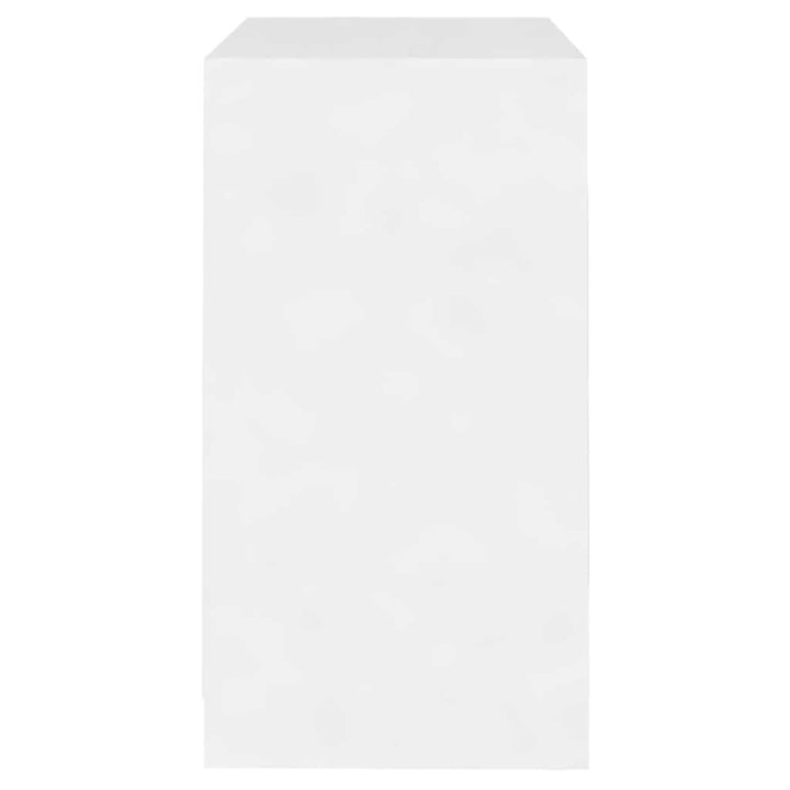 skænk 70x41x75 cm konstrueret træ hvid