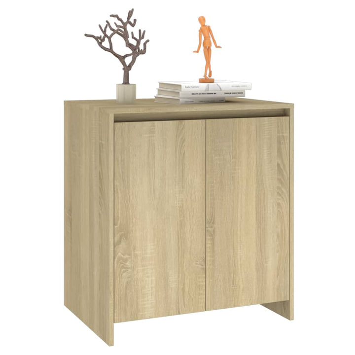 skænk 70x41x75 cm konstrueret træ sonoma-eg