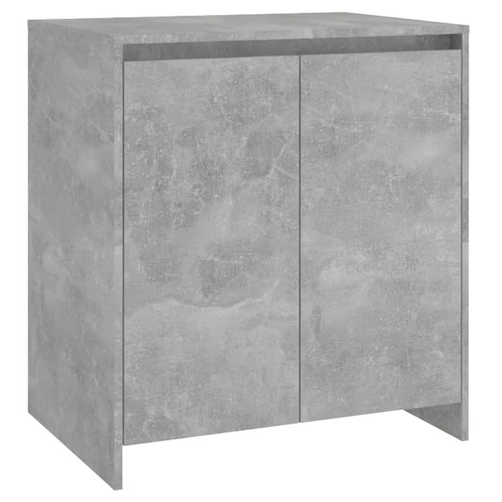 skænk 70x41x75 cm konstrueret træ betongrå