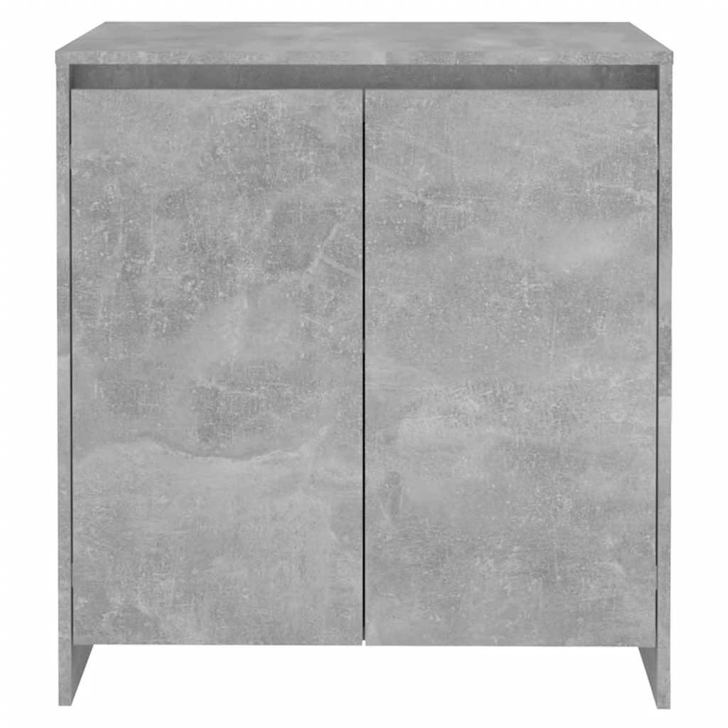 skænk 70x41x75 cm konstrueret træ betongrå