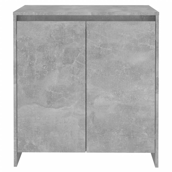 skænk 70x41x75 cm konstrueret træ betongrå