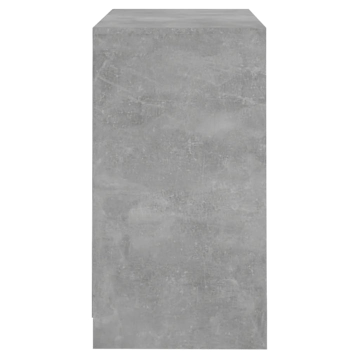 skænk 70x41x75 cm konstrueret træ betongrå