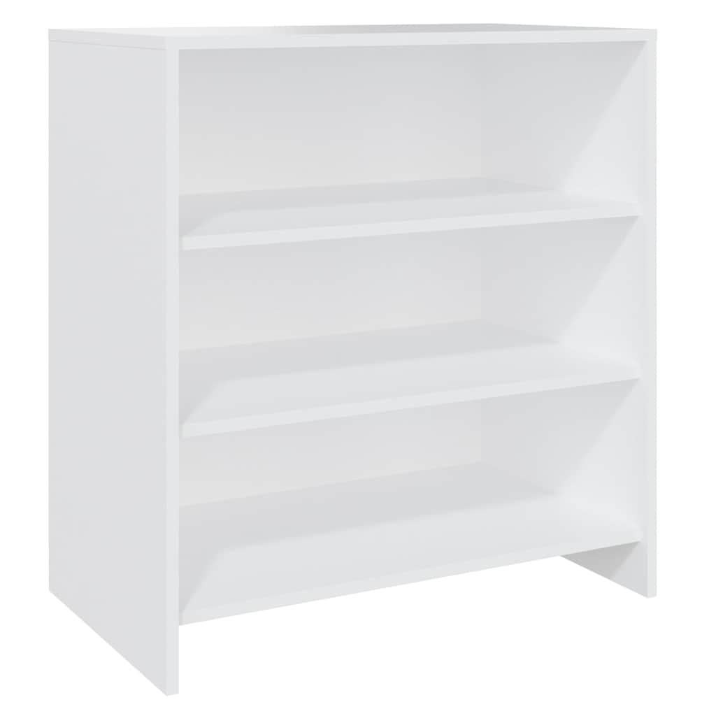 skænk 70x40,5x75 cm konstrueret træ hvid