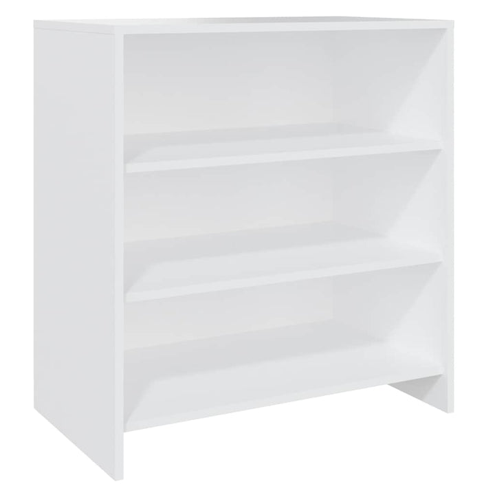 skænk 70x40,5x75 cm konstrueret træ hvid