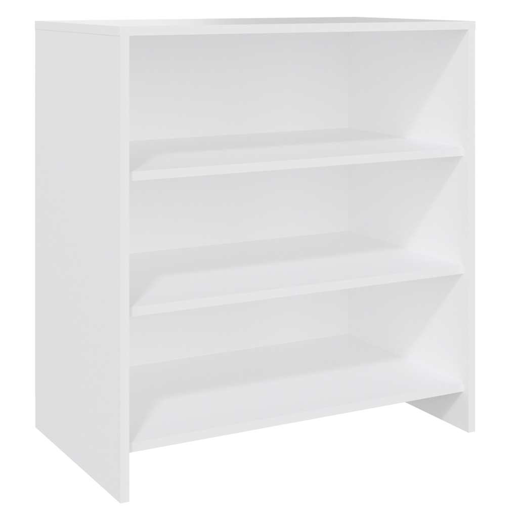 skænk 70x40,5x75 cm konstrueret træ hvid