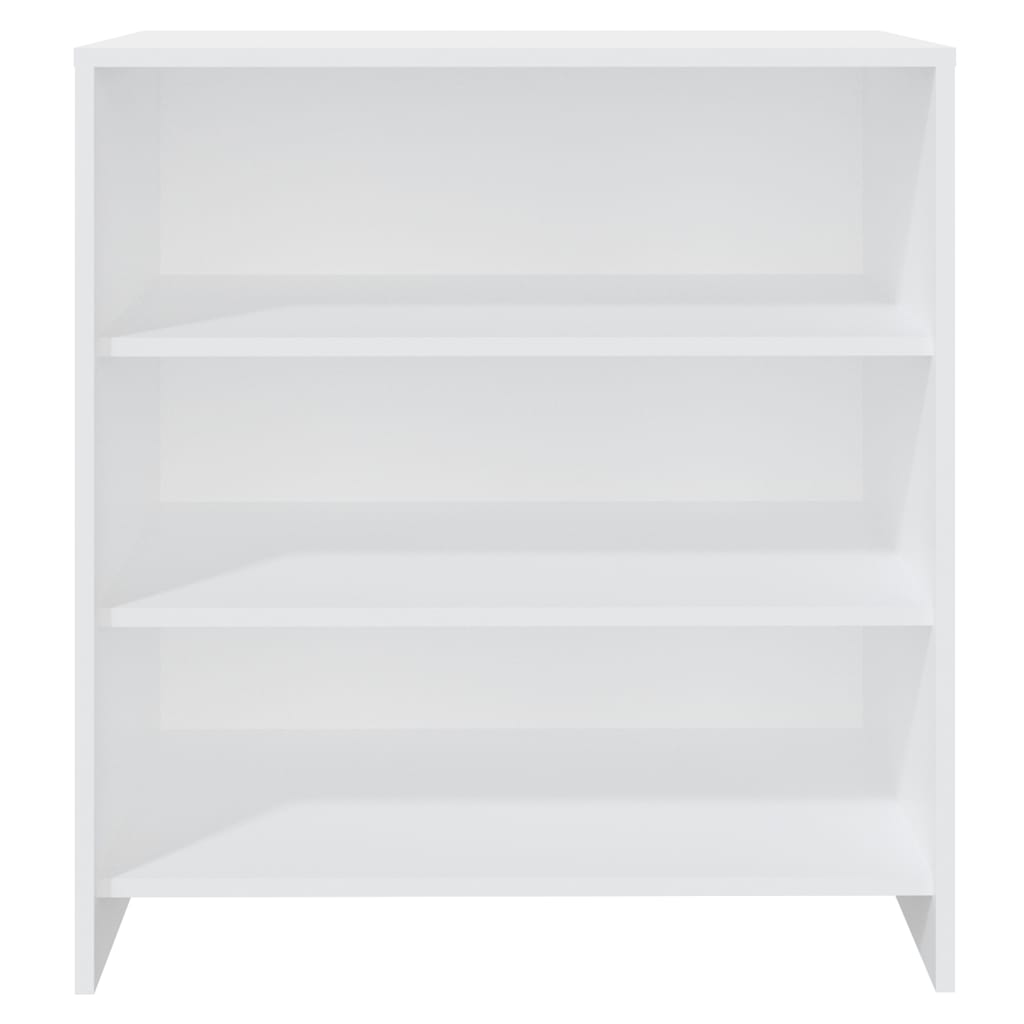 skænk 70x40,5x75 cm konstrueret træ hvid