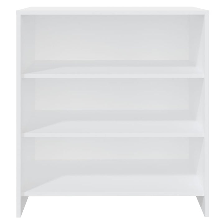 skænk 70x40,5x75 cm konstrueret træ hvid