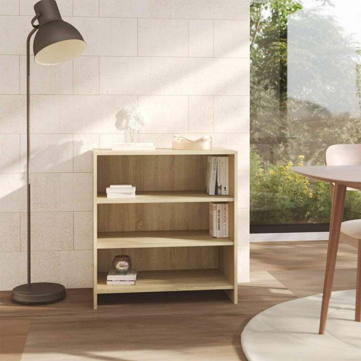 skænk 70x40,5x75 cm konstrueret træ sonoma-eg