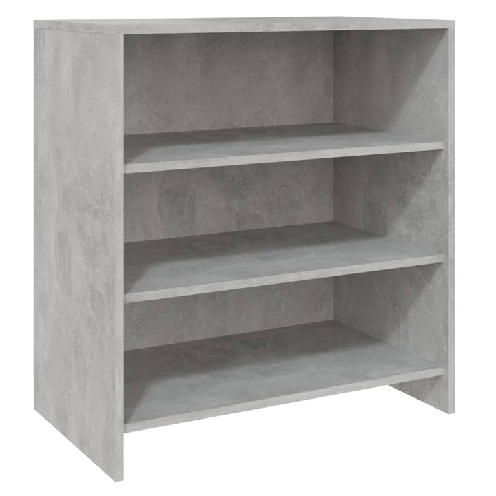 skænk 70x40,5x75 cm konstrueret træ betongrå