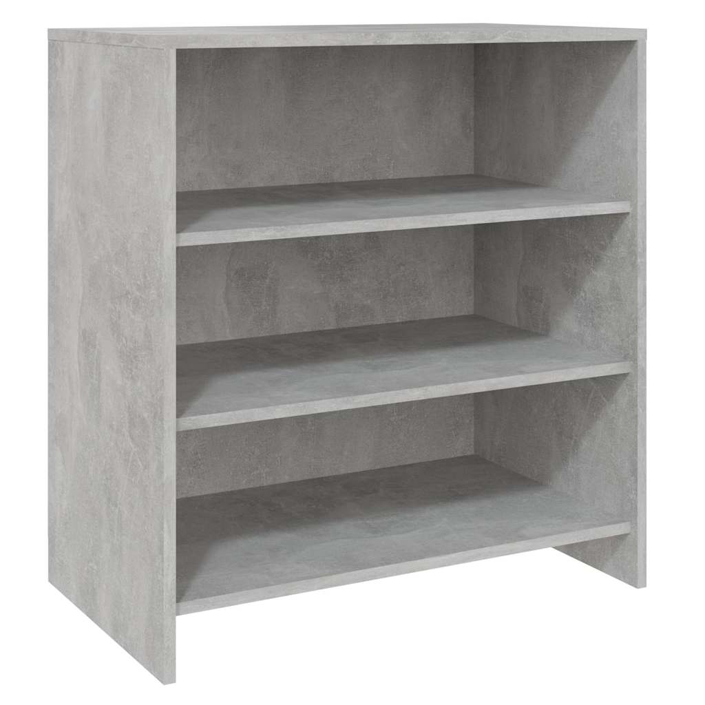 skænk 70x40,5x75 cm konstrueret træ betongrå