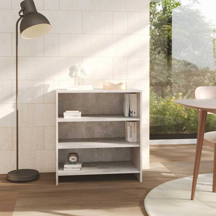skænk 70x40,5x75 cm konstrueret træ betongrå