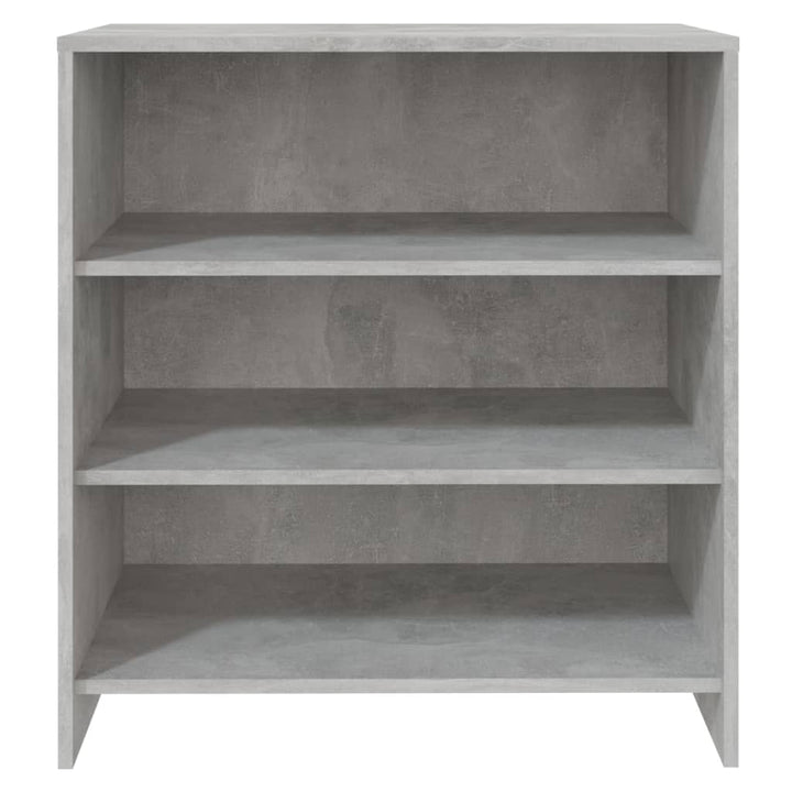 skænk 70x40,5x75 cm konstrueret træ betongrå