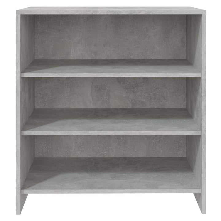 skænk 70x40,5x75 cm konstrueret træ betongrå