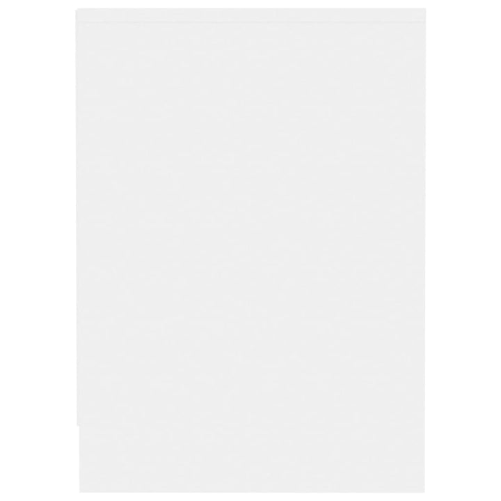 tv-bord 102x37,5x52,5 cm konstrueret træ hvid