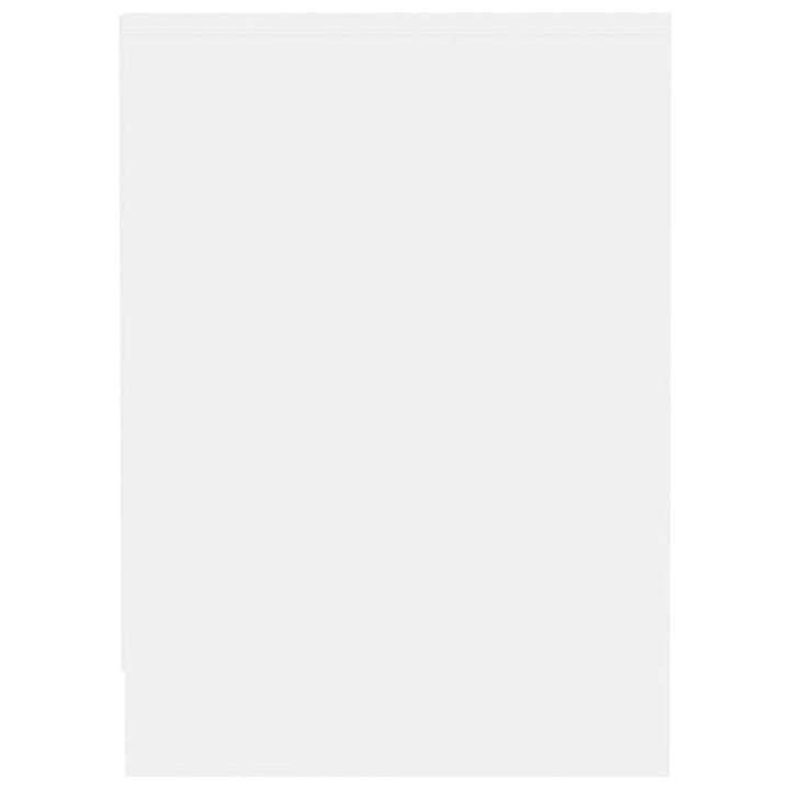 tv-bord 102x37,5x52,5 cm konstrueret træ hvid