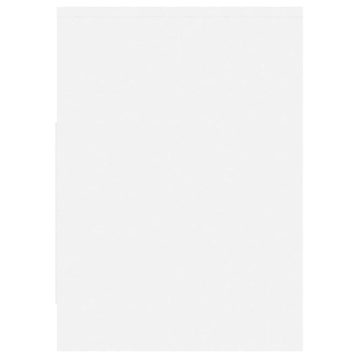 tv-bord 102x37,5x52,5 cm konstrueret træ hvid