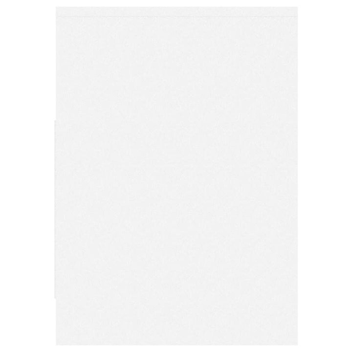 tv-bord 102x37,5x52,5 cm konstrueret træ hvid