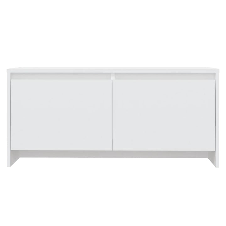 sofabord 90x50x41,5 cm konstrueret træ hvid