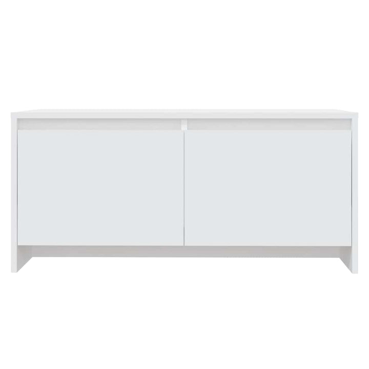 sofabord 90x50x41,5 cm konstrueret træ hvid
