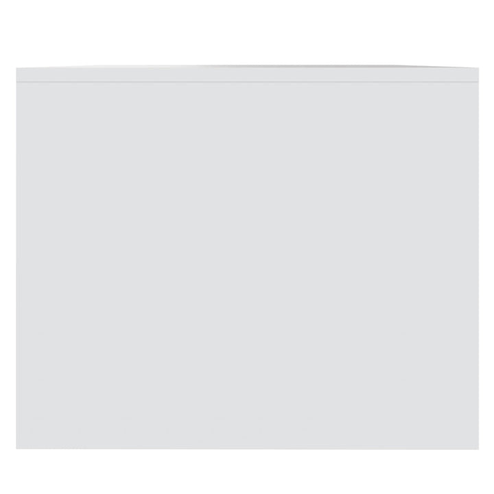 sofabord 90x50x41,5 cm konstrueret træ hvid
