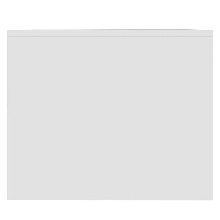 sofabord 90x50x41,5 cm konstrueret træ hvid