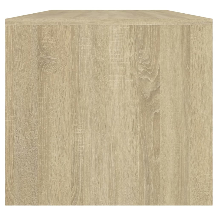 sofabord 102x50x45 cm konstrueret træ sonoma-eg