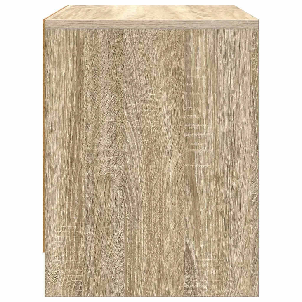 sengebord 45x34x44,5 cm konstrueret træ sonoma-eg