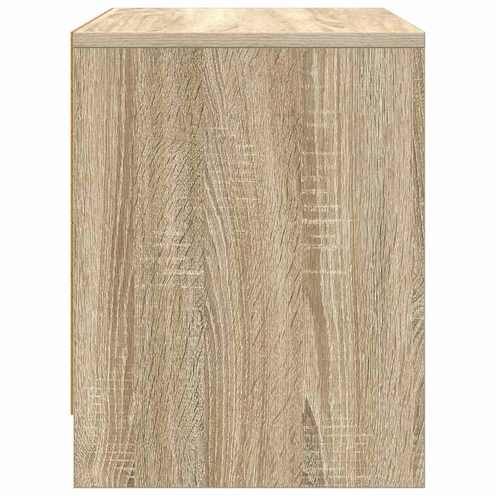 sengebord 45x34x44,5 cm konstrueret træ sonoma-eg
