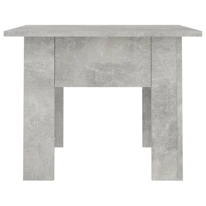 sofabord 55x55x42 cm konstrueret træ betongrå