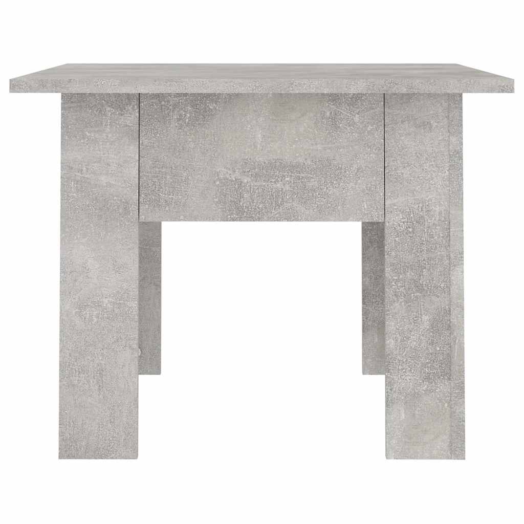 sofabord 55x55x42 cm konstrueret træ betongrå