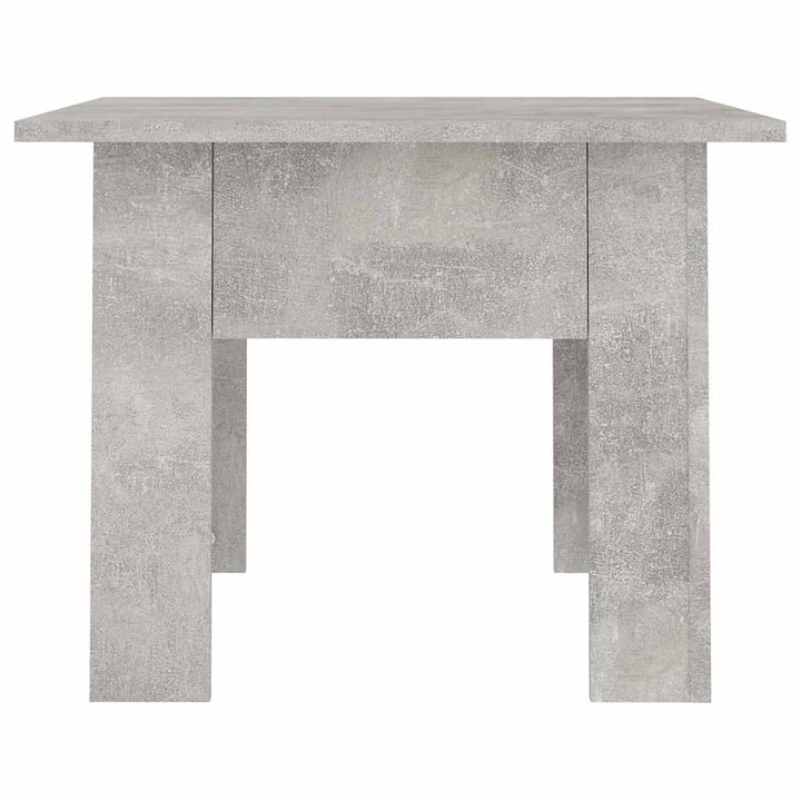 sofabord 55x55x42 cm konstrueret træ betongrå