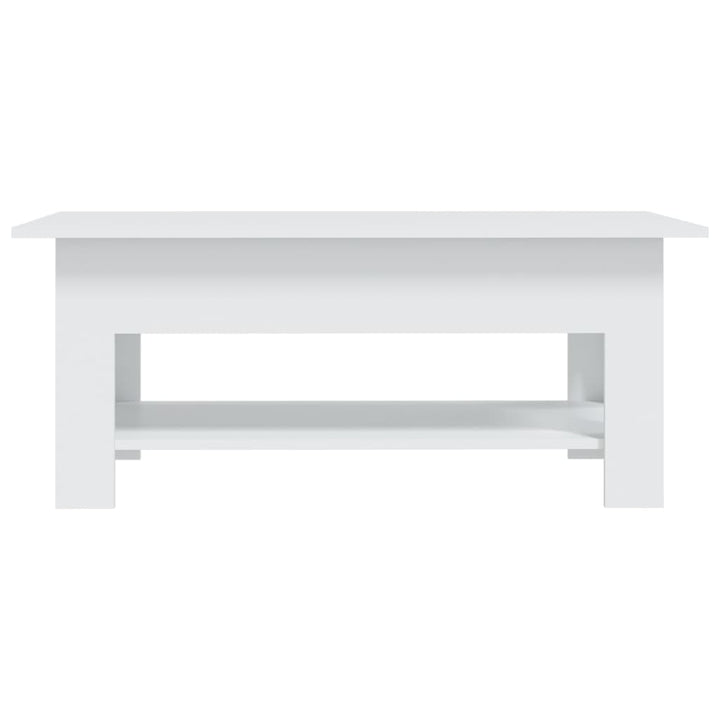 sofabord 102x55x42 cm konstrueret træ hvid