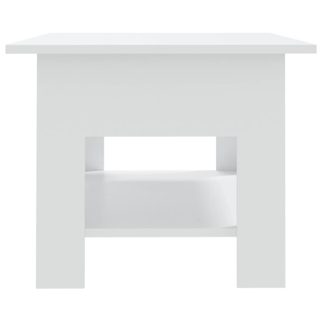 sofabord 102x55x42 cm konstrueret træ hvid