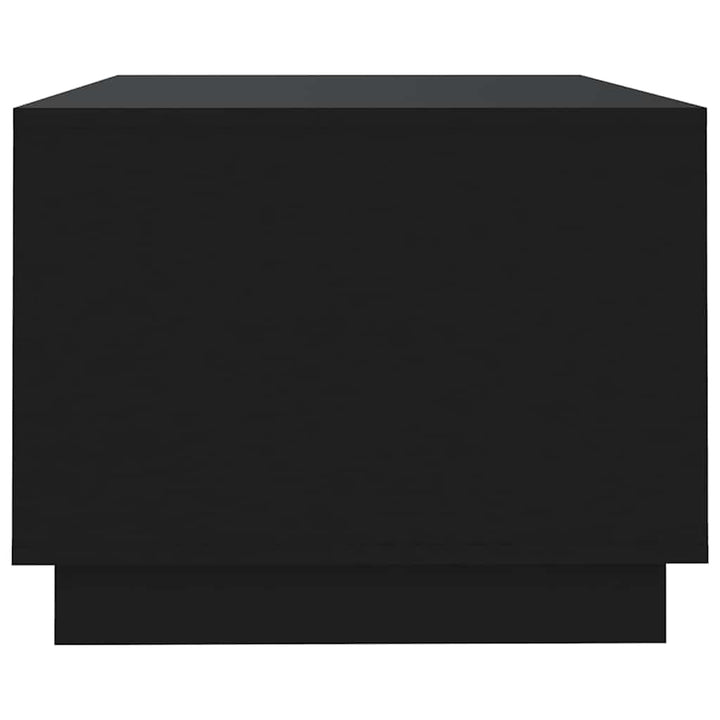sofabord 102x55x43 cm konstrueret træ sort