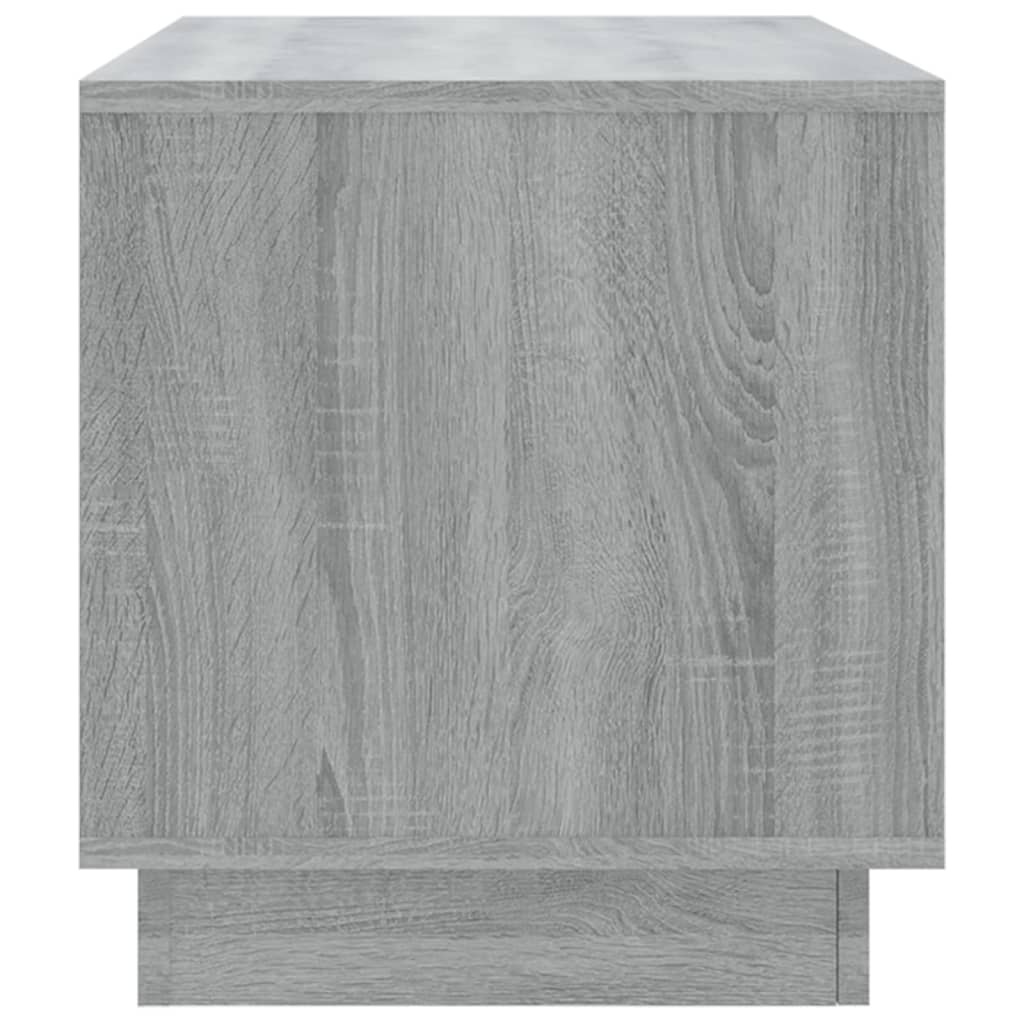 tv-bord 102x41x44 cm konstrueret træ grå sonoma-eg