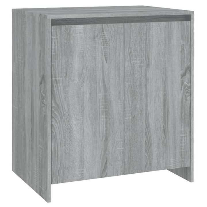skænk 70x41x75 cm konstrueret træ grå sonoma-eg