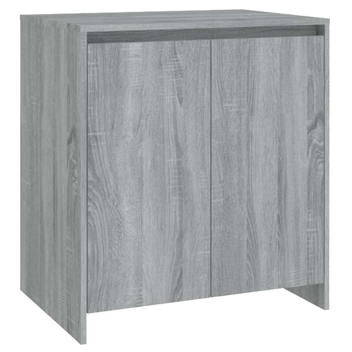 skænk 70x41x75 cm konstrueret træ grå sonoma-eg