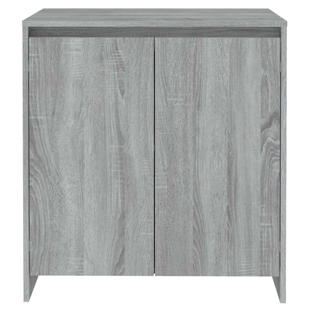 skænk 70x41x75 cm konstrueret træ grå sonoma-eg