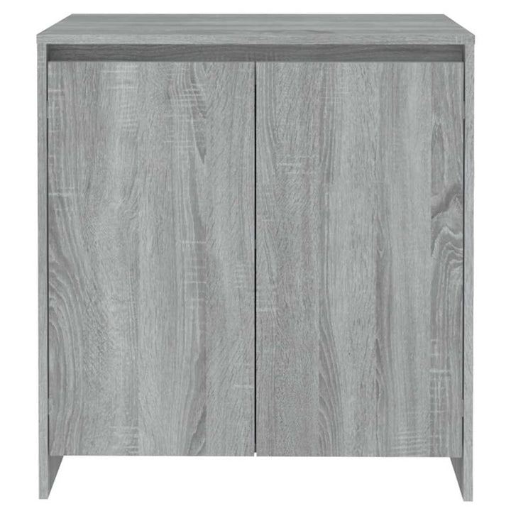 skænk 70x41x75 cm konstrueret træ grå sonoma-eg