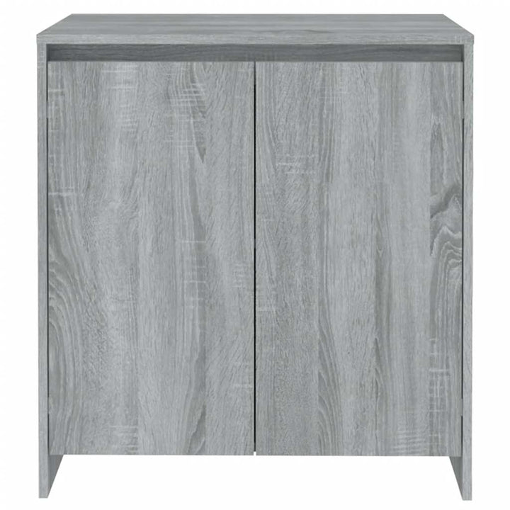 skænk 70x41x75 cm konstrueret træ grå sonoma-eg
