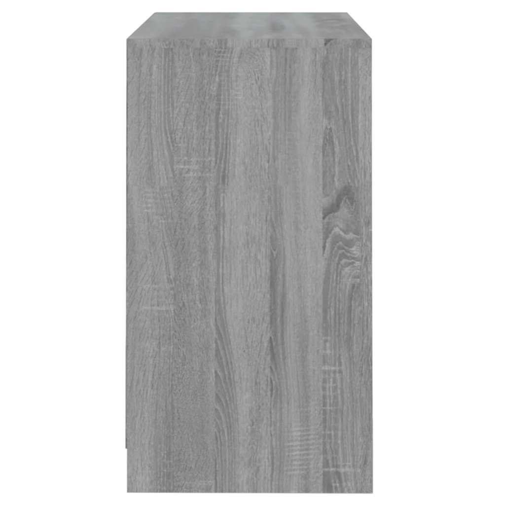 skænk 70x41x75 cm konstrueret træ grå sonoma-eg